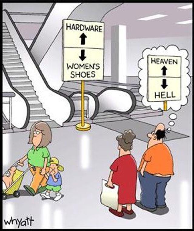 fashion funnies shoe shopping... Styling Fabulous