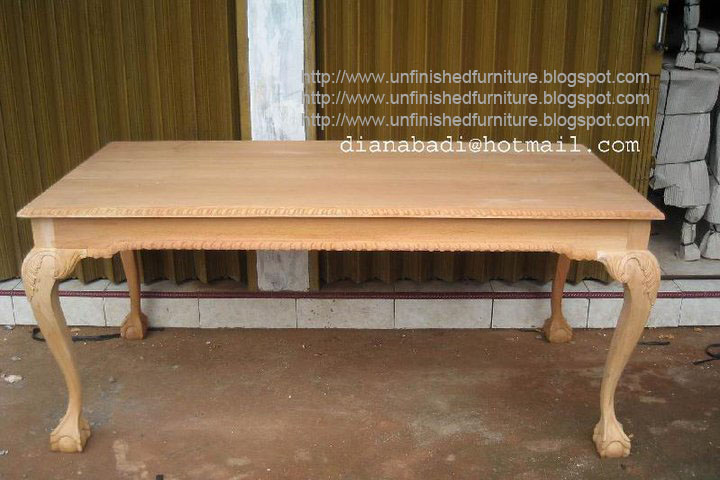 Unfinished Mahogany Furniture Unfinished Classic Furniture