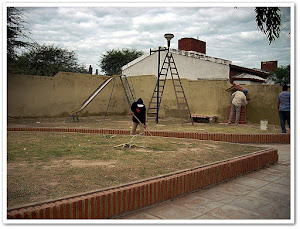 Renovando la Plazoleta del barrio Rosso