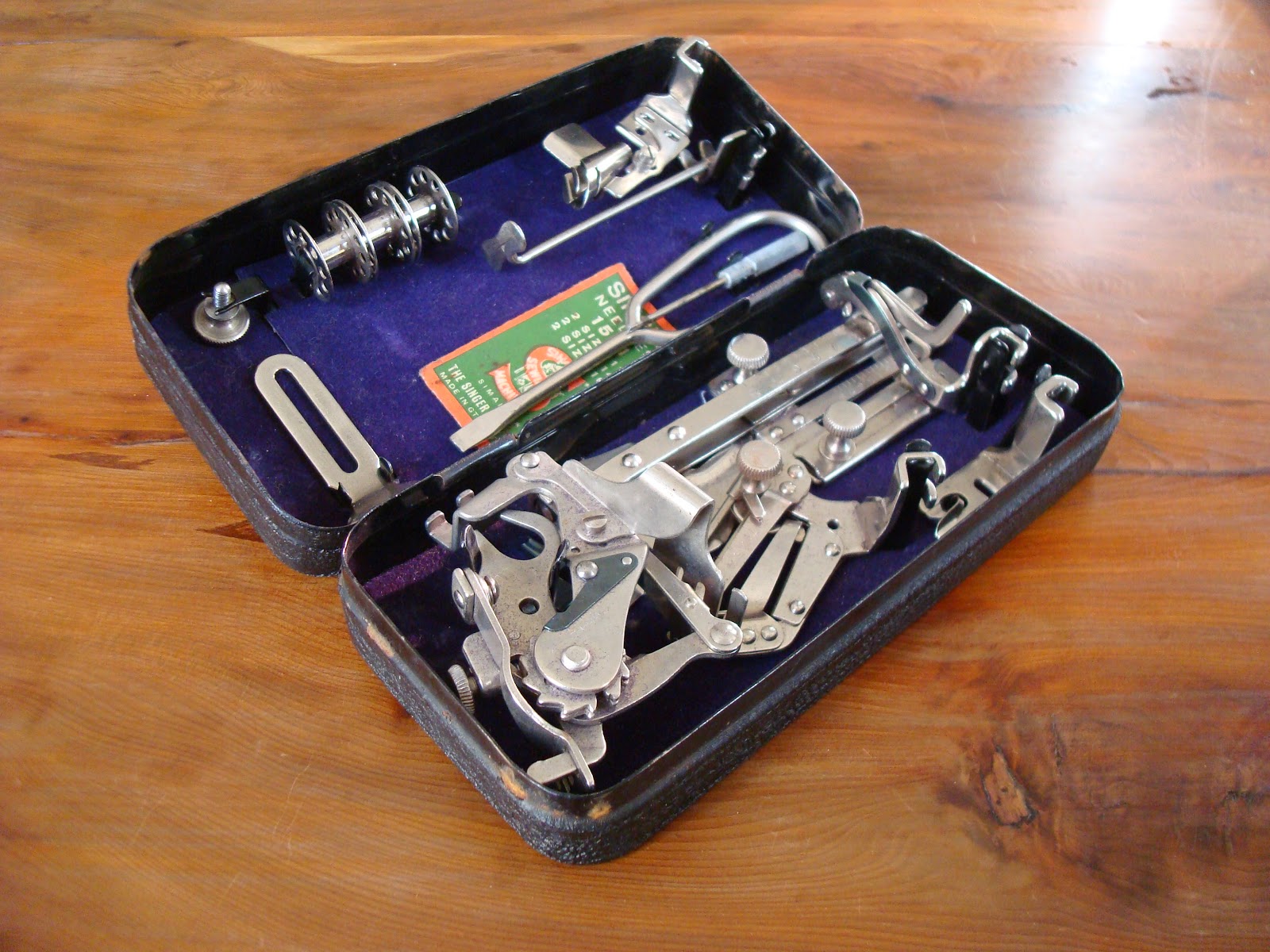 Oil and Thread Singer Black Box