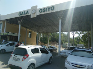 Ulugh Beg Taxi Terminal.