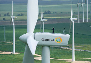 Aerogenerador Gamesa, tecnología líder