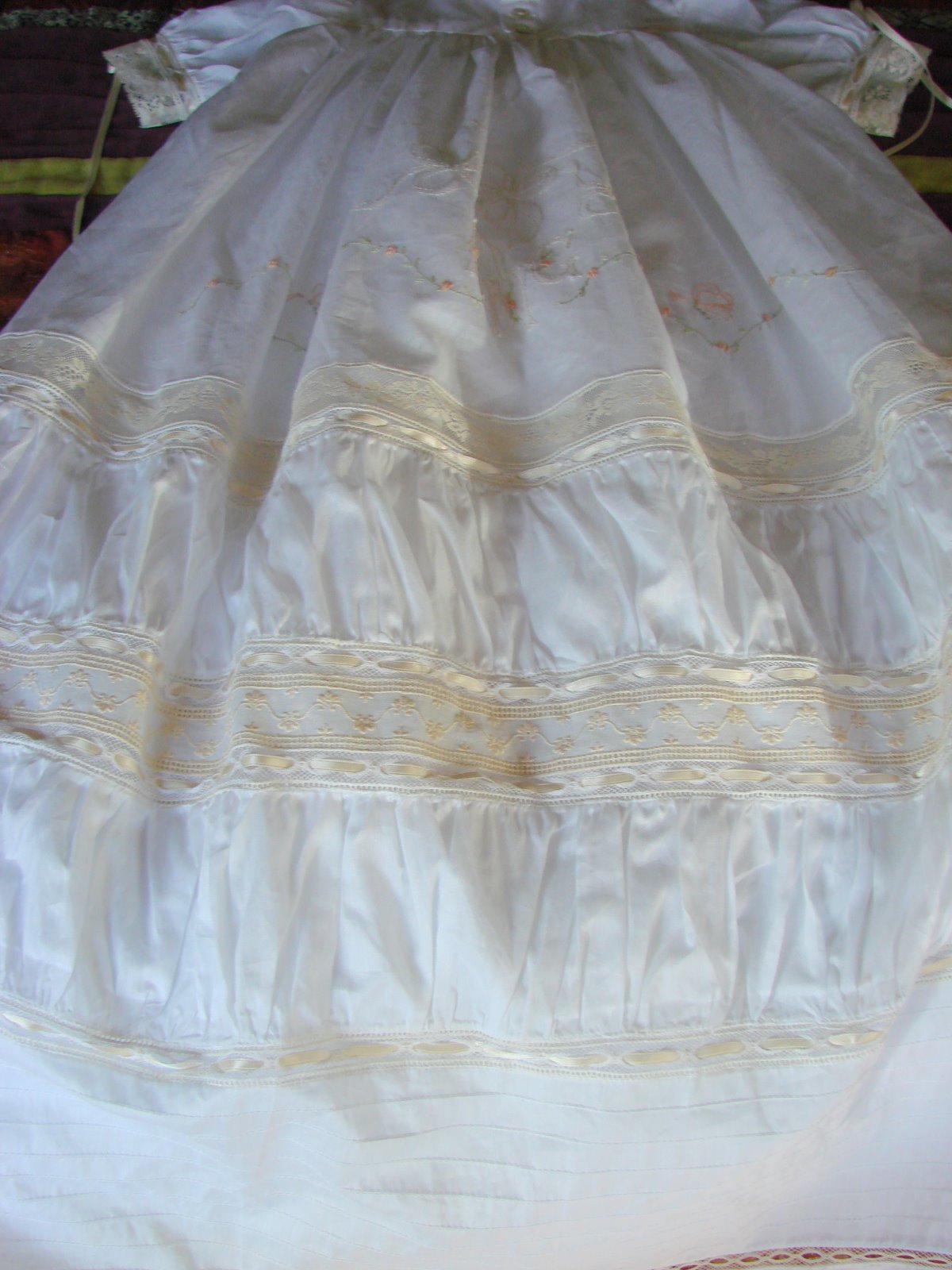 dream quilt create Heirloom gowns