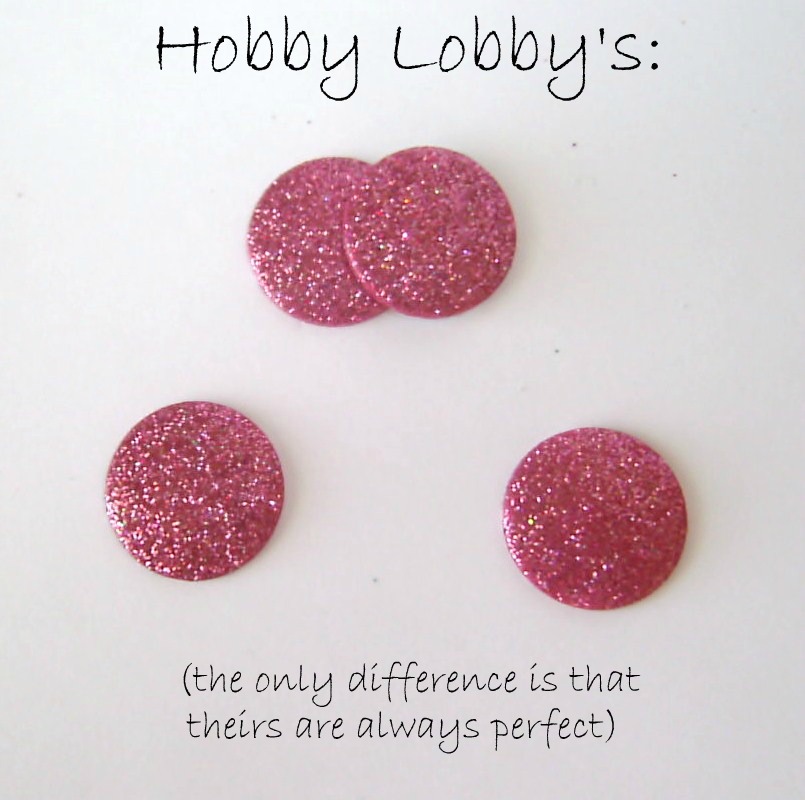 Crafty Ingredients Amazing Hot Glue Glitter Dots