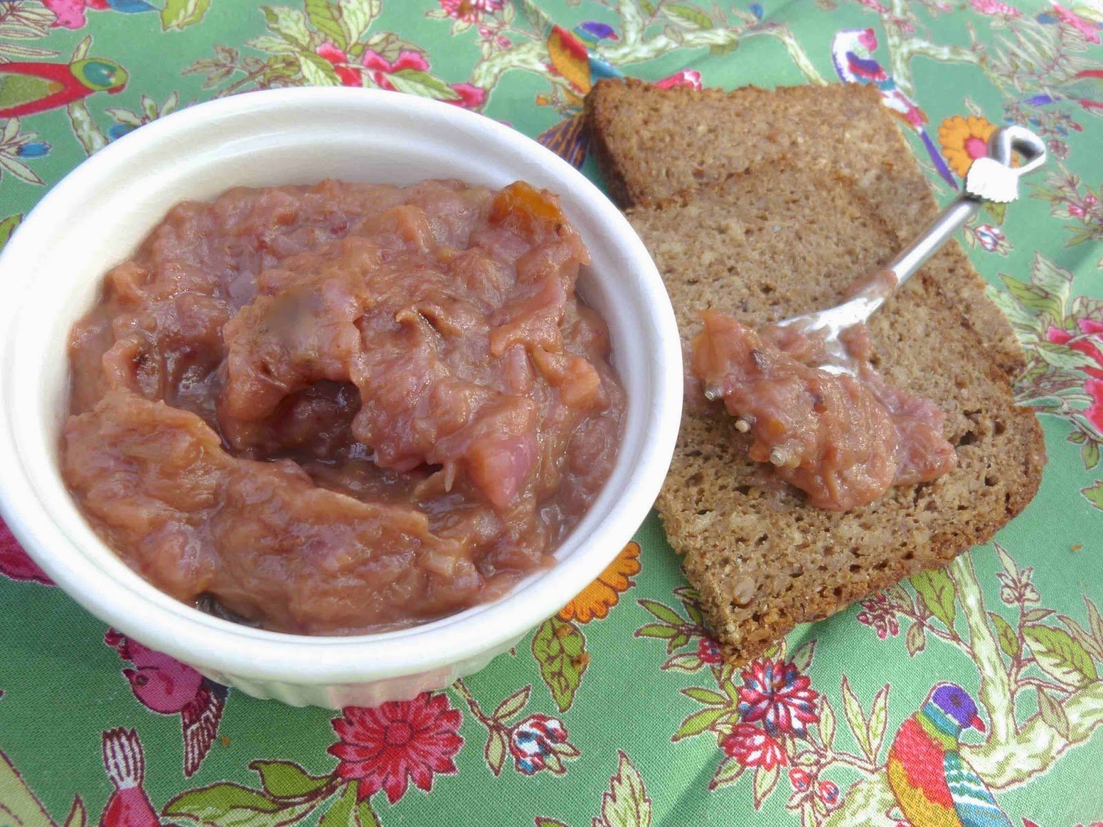RhubarbDate Ginger Chutney Diary of a Mad Hausfrau