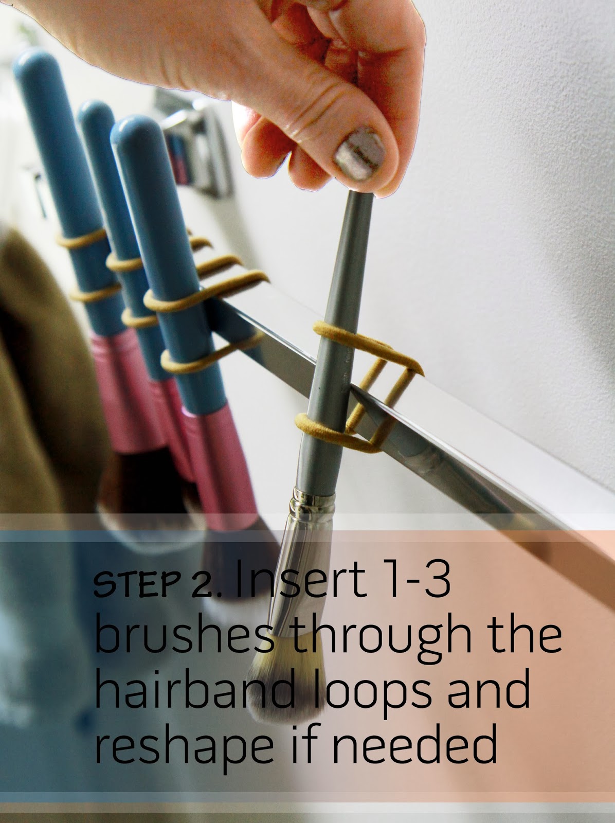 Beautiful Darling Makeup DIY SPACESAVING BRUSH DRYING SYSTEM