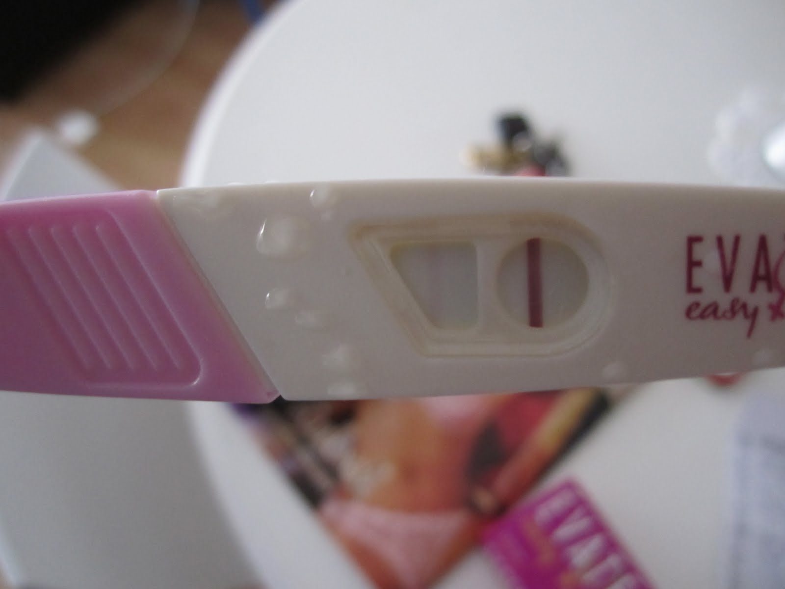 Test Positivo Dudoso Test De Embarazo Evatest Signos Plus Linea