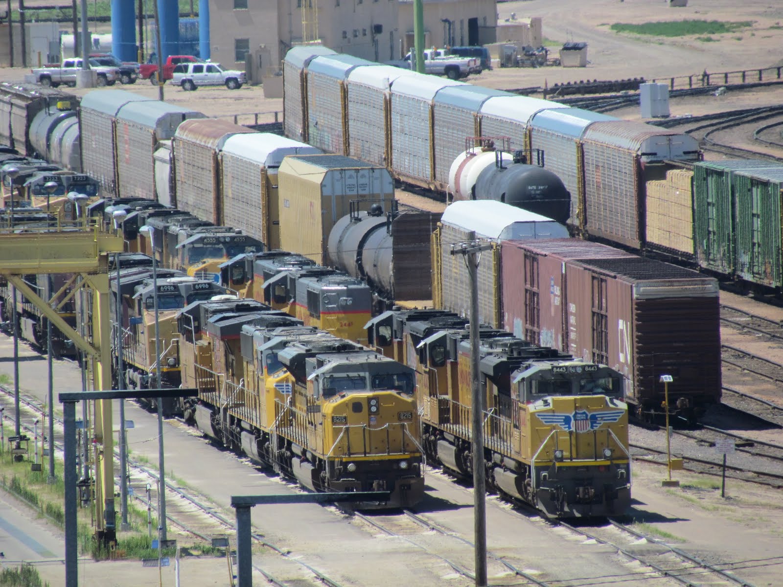The Husker Family Union Pacific Train Yard
