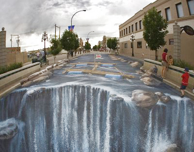 Vẽ 3D đường phố đẹp nhất - Ảo tung chảo
