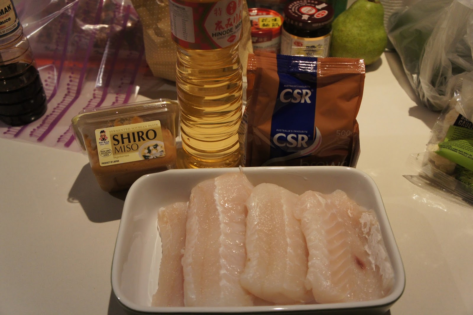 Miso glazed Pink Ling