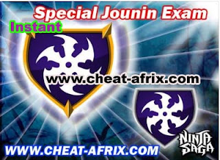 Cheat Instant Special Jounin Exam 2013 | Ninja Saga