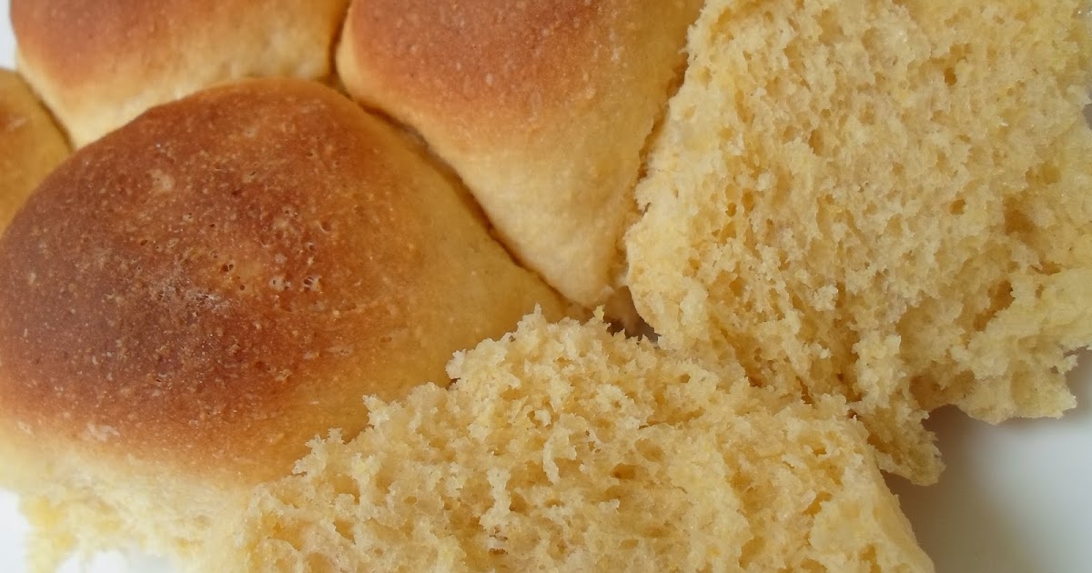 Happier Than A Pig In Mud Cornmeal Dinner Rolls using Rapid Rise Yeast