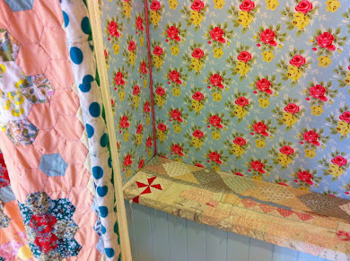 Changing rooms in the cath kidston shop in york