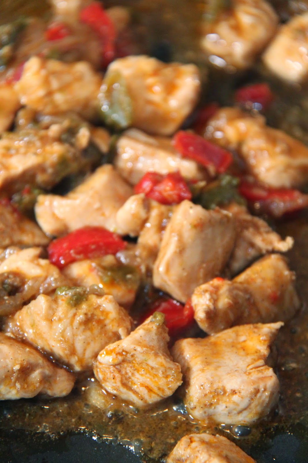 Los pucheritos de Inma Fajitas de pollo y queso