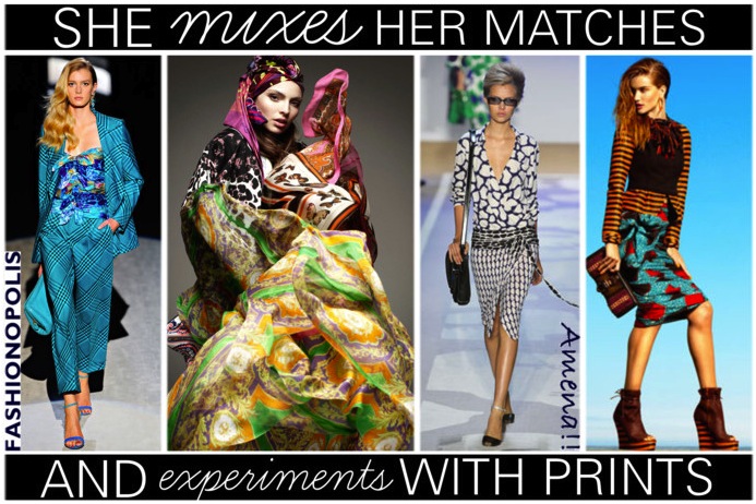 Fashion Matches Print
