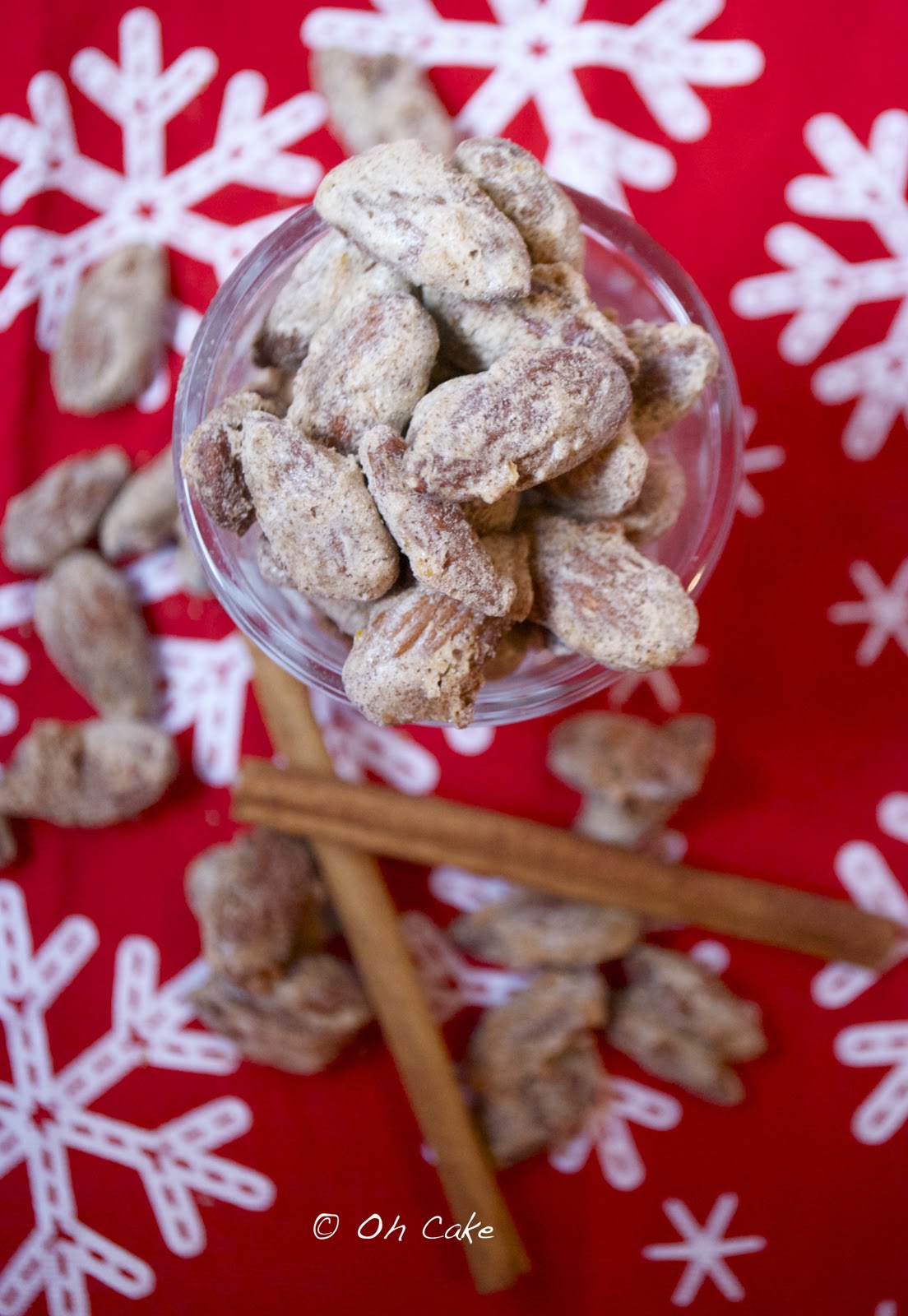 Oh Cake OrangeCinnamon Candied Almonds The Foodie Days of Christmas