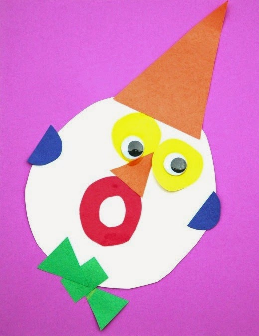 Exploring Shapes and Colors with Clown Faces What Can We Do With