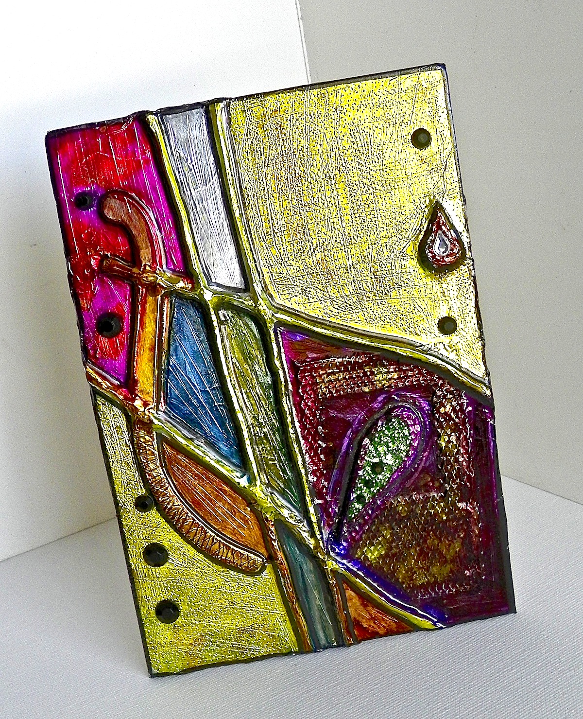 Embossed metal tape technique plus a blog hop with a giveaway!