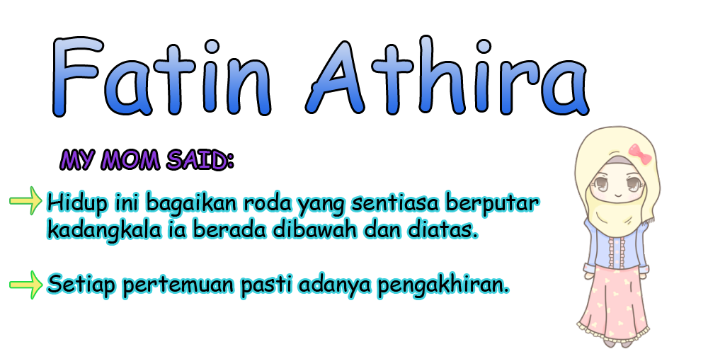 Fatin Athira Official Blog