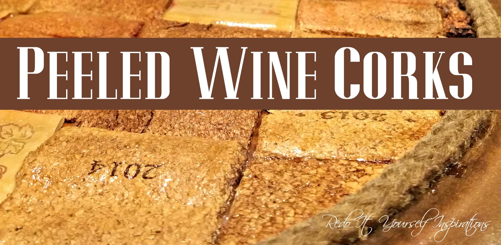 How to Peel Wine Corks and Flatten Them Redo It Yourself Inspirations How to Peel Wine Corks