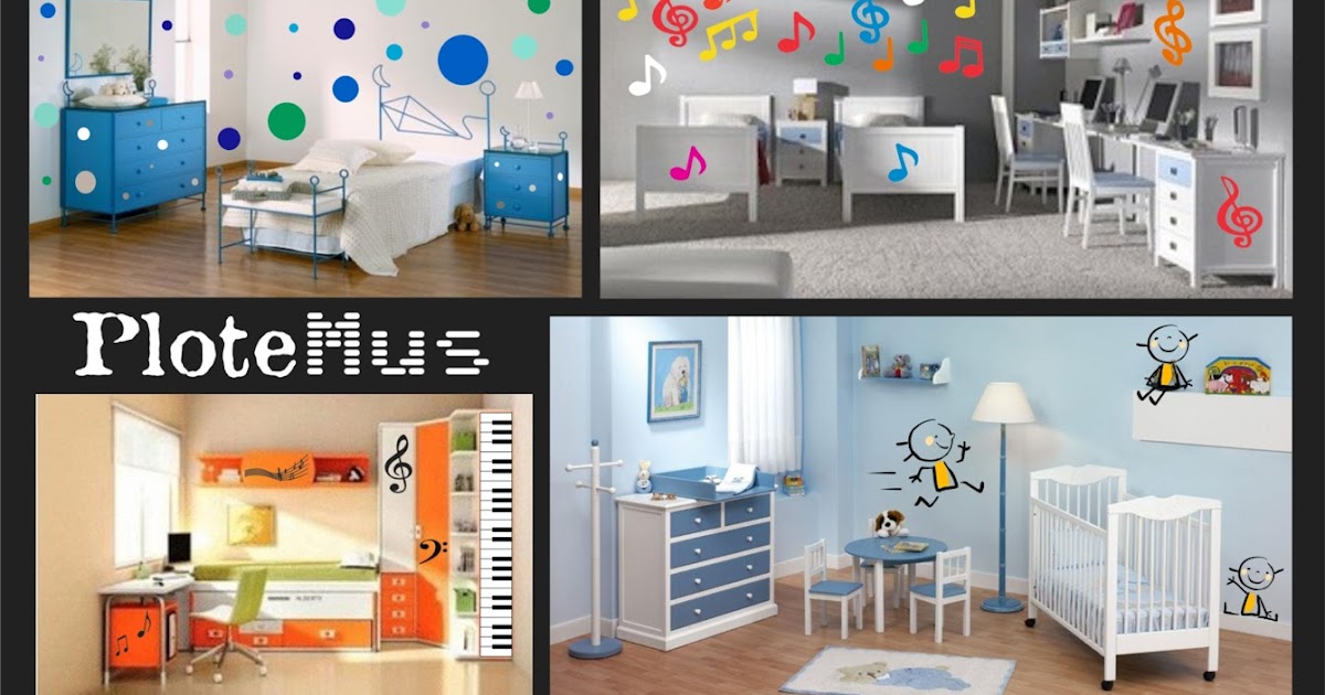 PloteMus: Vinilos decorativos para cuartos infantiles a la venta