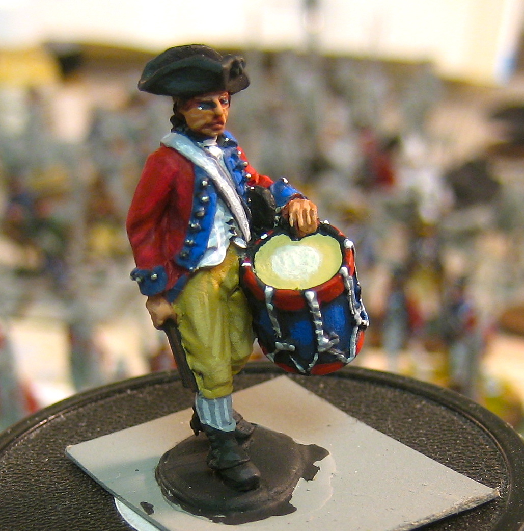 Fife & Drum Miniatures Fife & Drum Continentals Painted