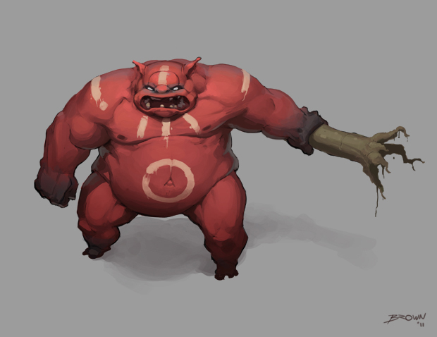 The Pictomancer: Red Ogre