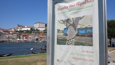 ByHaafner, crochet, granny square, yarn bomb, Porto, exhibition