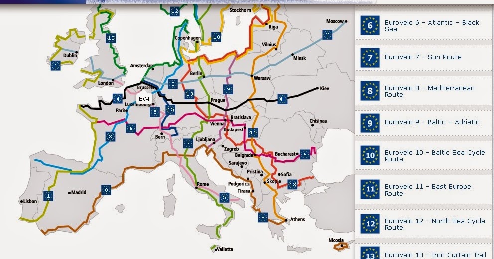 Biking through Europe Buying gear, booking tours and trips Ideas for