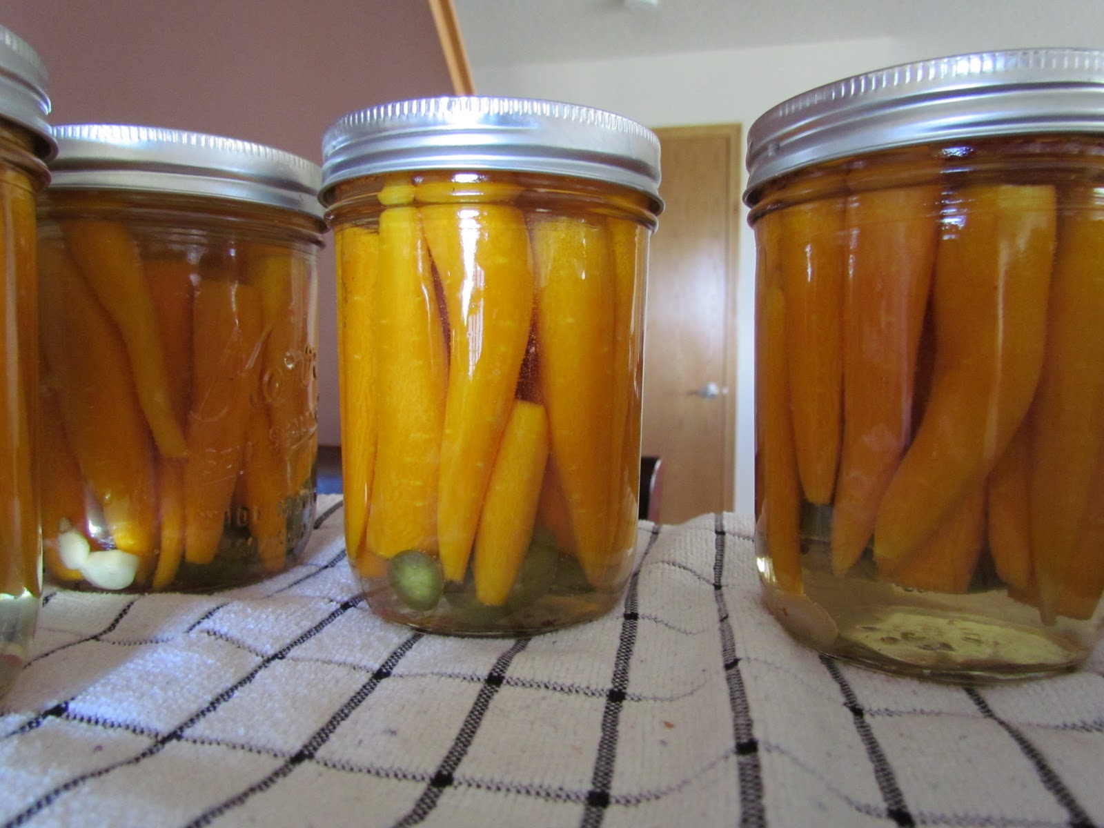 Courageous Canners Spicy Pickled Carrots use in place of a classic