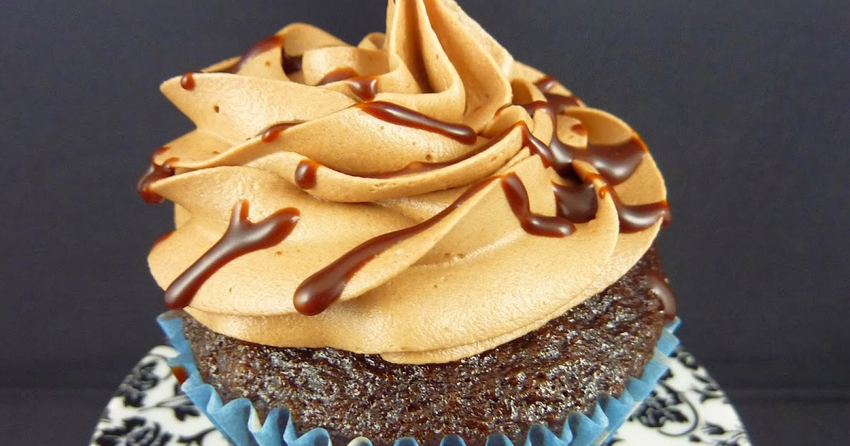 Cookies on Friday Chocolate Kahlua Cupcakes