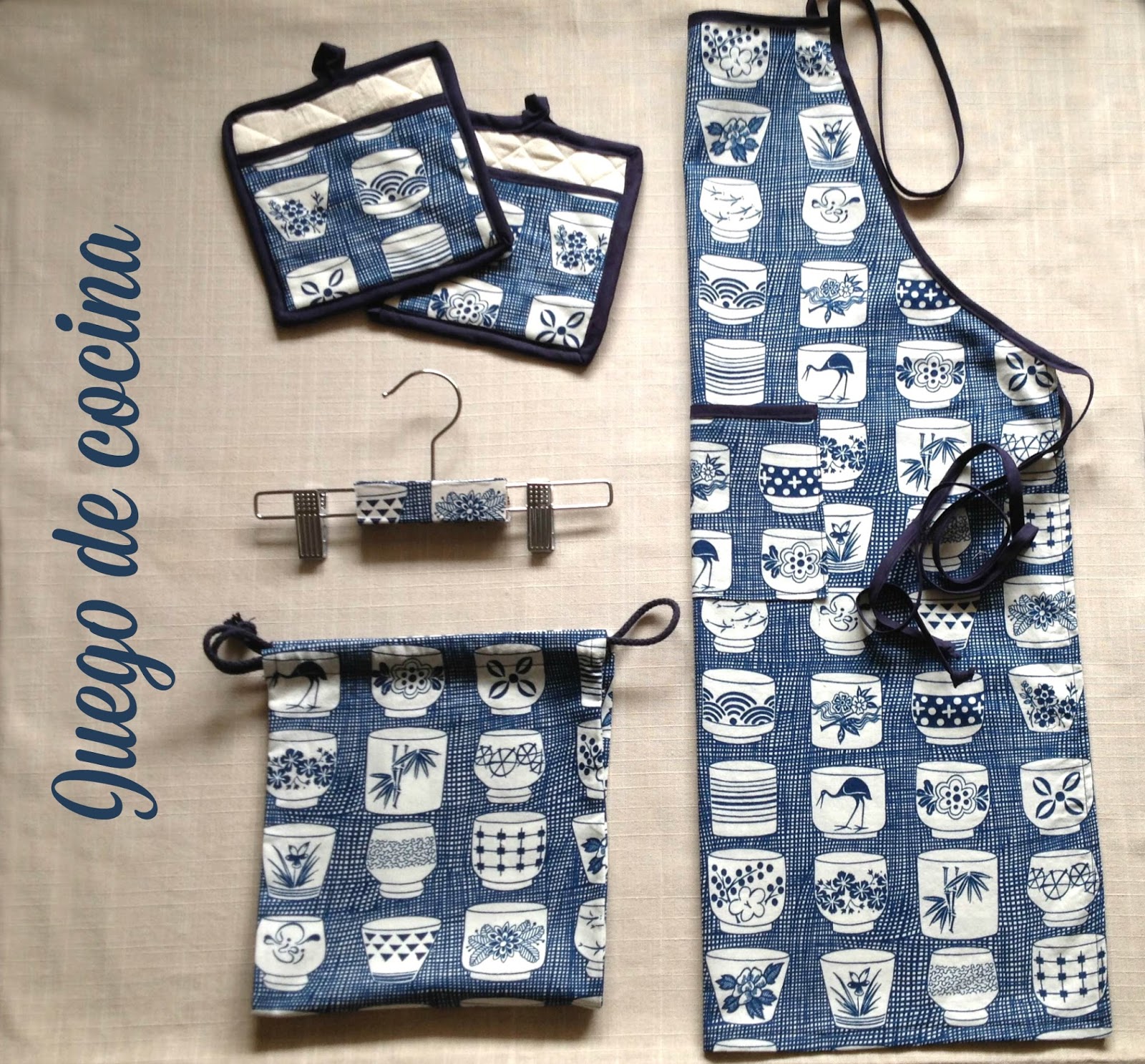 De puntadas y otros enredos: Juego de cocina