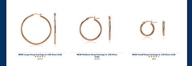 Hoop Earrings Gold the Perfect Gift for Christmas