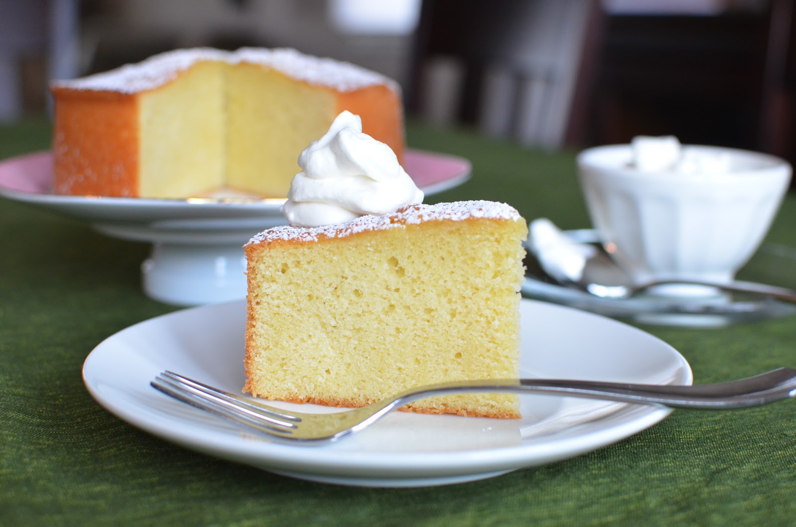 Playing with Flour Moist and fragrant almond cake