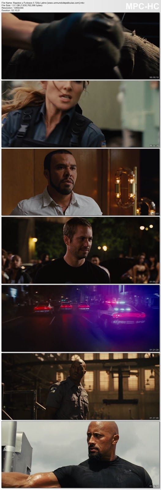 Capturas de la película.