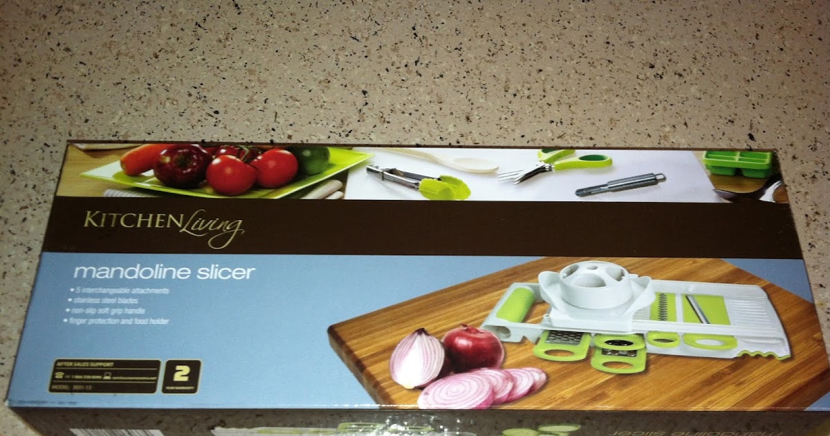 Penny Pinching Pretty Kitchen Living Mandoline Slicer (Aldi)