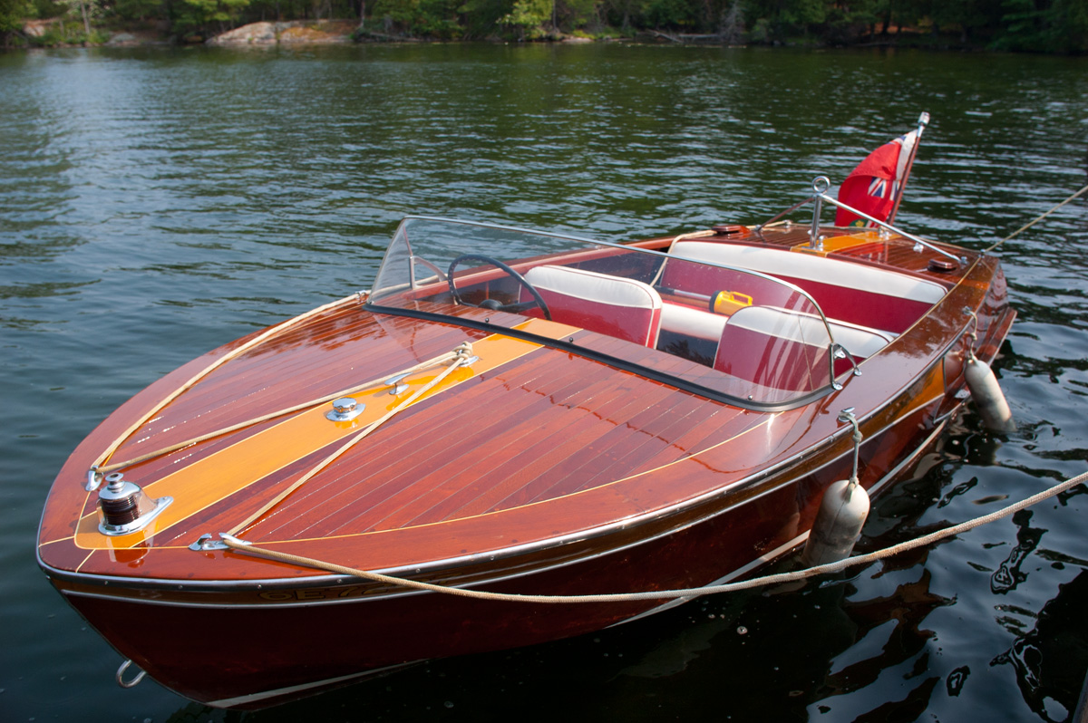 wood boat for sale