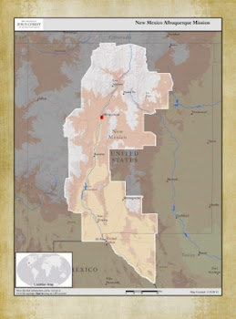 New Mexico Albuquerque Mission Boundaries