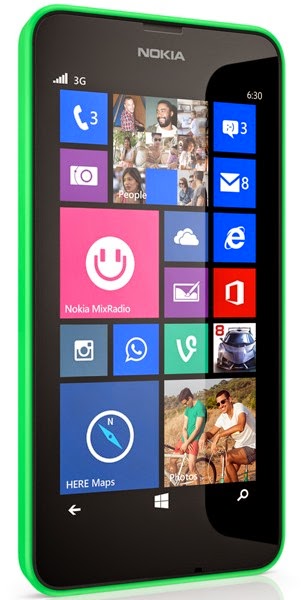 Harga Nokia Lumia 630 Ponsel Windows Phone 8.1 Nokia Lumia 630