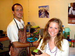 Michael and Mindy Helping to Cook Supper