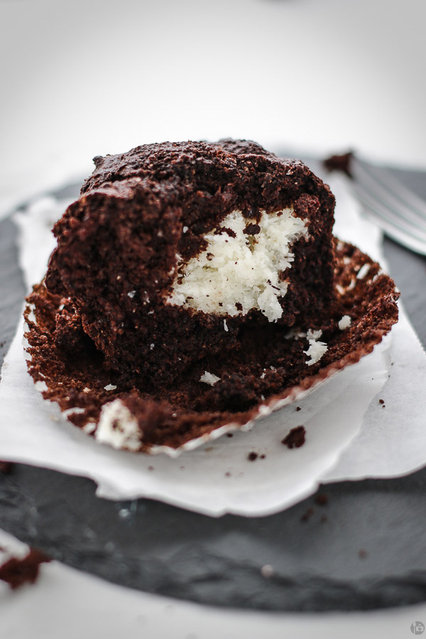 Chocolate and Coconut Cream Muffins Photo