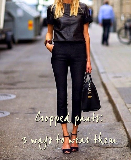 The cropped pants trend 3 ways to wear them JuneduJour / Singapore