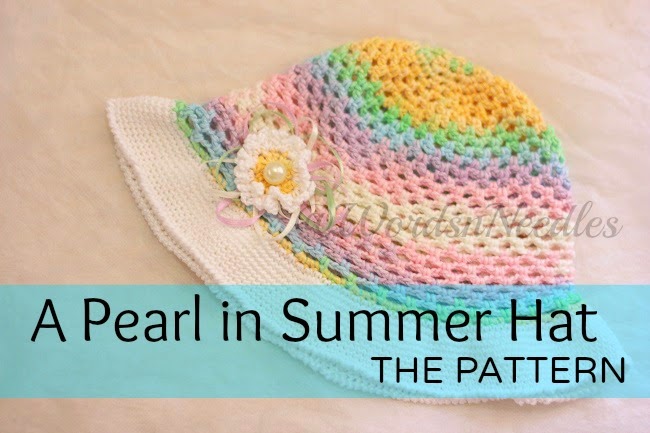 a pearl in summer hat pattern