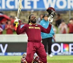 First Double century in World cup history