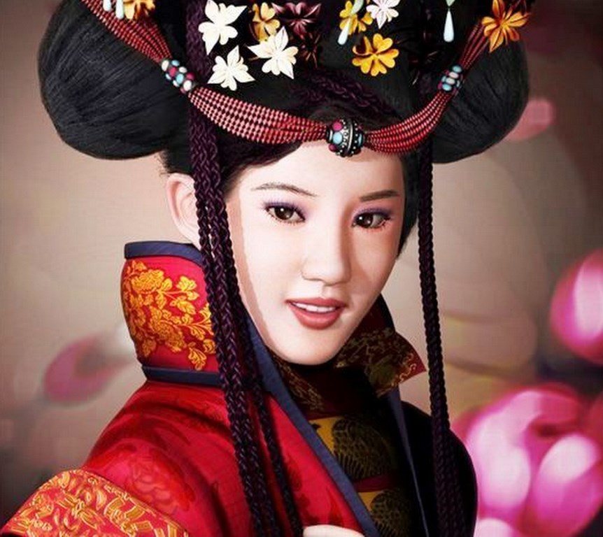 ----El encanto de Oriente--- - Página 15 Ilustraciones-rostros-mujeres-bonitas+%288%29