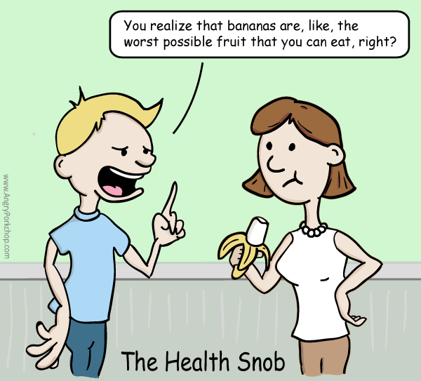 Don't be a food snob! Mindy Irish Fitness