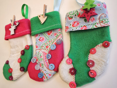 Simbie Yau Mini Christmas Stocking Decoration