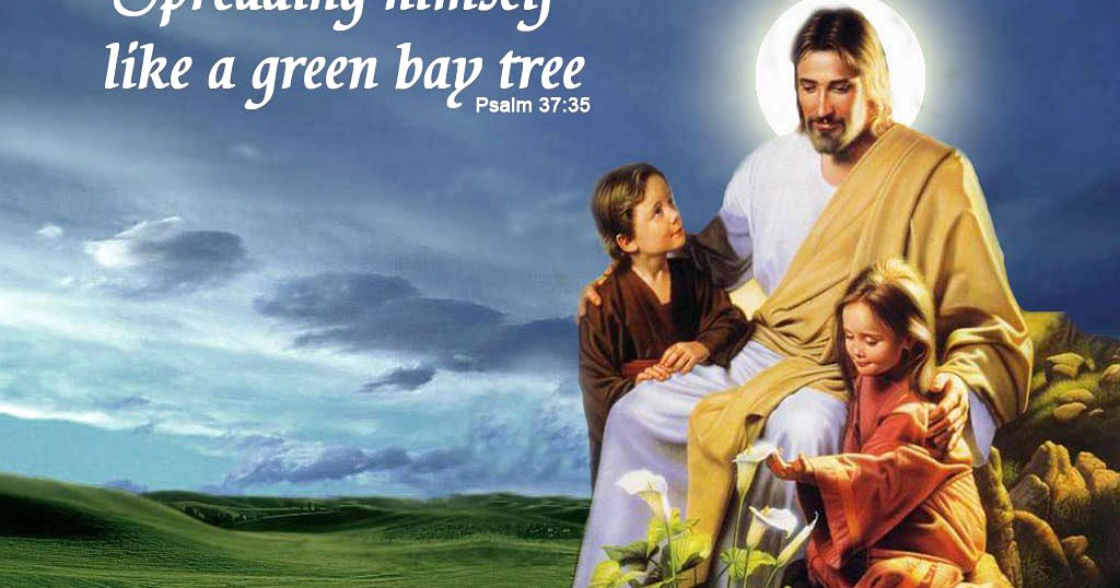 HD Wallpapers Free Download: Jesus Christ with Childrens Wallpapers