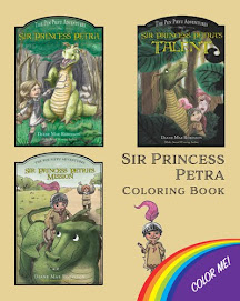 Sir Princess Petra Coloring Book