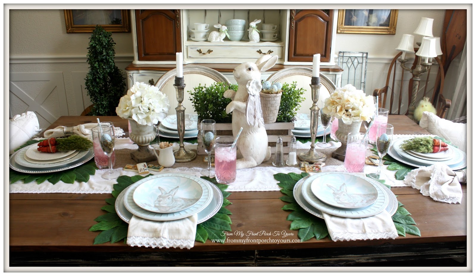 Decorating Dining Room Table For Easter